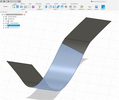 convert solid to sheet metal fusion 360|fusion 360 create flat pattern.